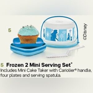 Tupperware Disney Frozen 2 Mini Serving Set